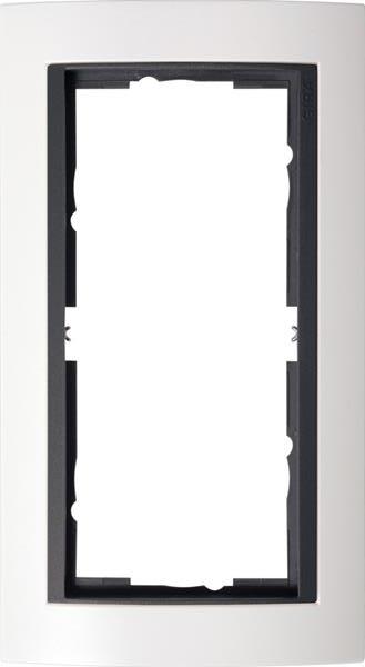 Gira Abdeckrahmen 2f o.M. Zwischenrahmen AN Gira Event Reinweiß m