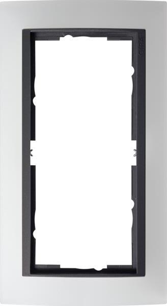 Gira Abdeckrahmen 2f o.M. Zwischenrahmen AN Gira Event Opak Weiß