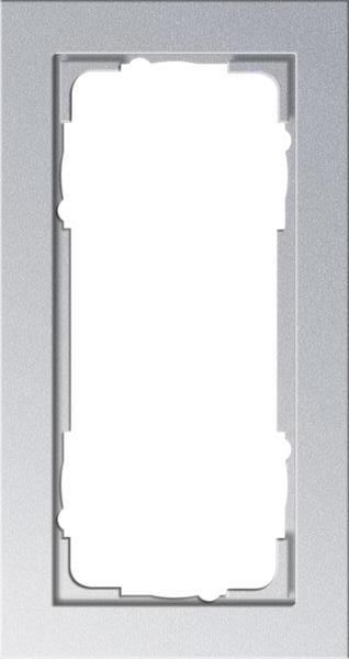 Gira Abdeckrahmen 2f o.M. Gira E2 F Alu