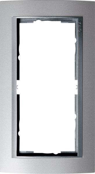 Gira Abdeckrahmen 2f o.M. Zwischenrahmen F Alu Gira Event F Alu