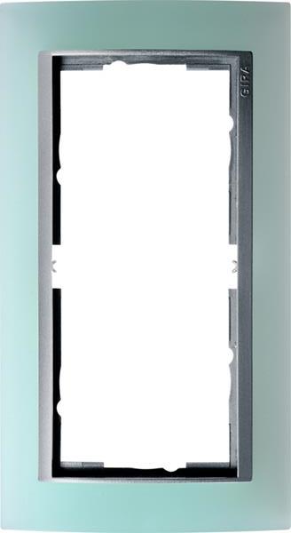 Gira Abdeckrahmen 2f o.M. Zwischenrahmen F Alu Gira Event Opak Mint
