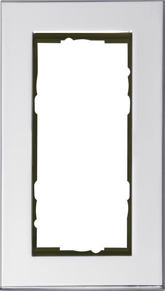 Gira Abdeckrahmen 2f o.M. Gira Esprit Chrom