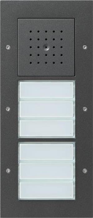 Gira Türstation AP 6f Türko Anthrazit
