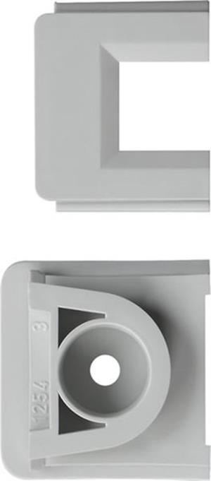 Gira Adapter Ltg.einf. Kanal 15 x 15 mm WG AP Grau