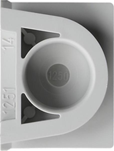 Gira Adapter Ltg.einf. 1f geschlossen WG AP Grau