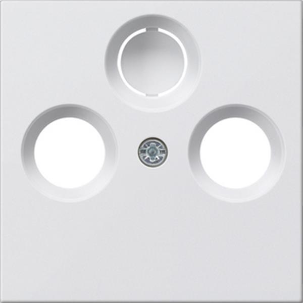 Gira Abdeckung Koaxial-Antennensteckd. System 55 Reinweiß