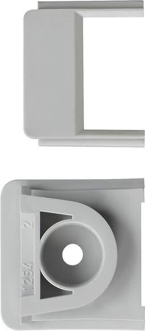 Gira Adapter Ltg.einf. Kanal 15 x 30 mm WG AP Grau