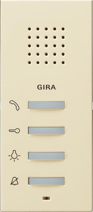 Gira Wohnungsstation AP System 55 Cremeweiß