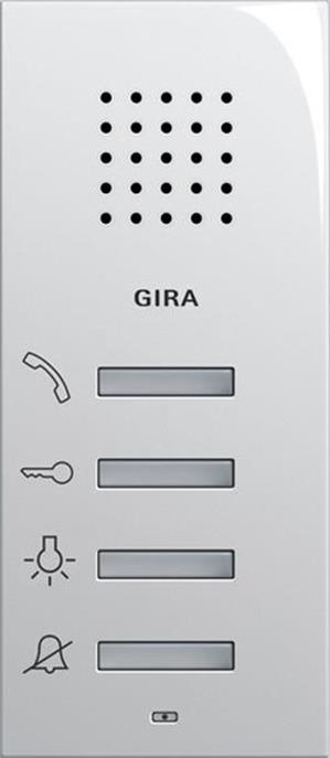 Gira Wohnungsstation AP System 55 Reinweiß