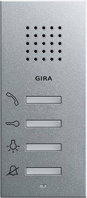 Gira Wohnungsstation AP System 55 F Alu