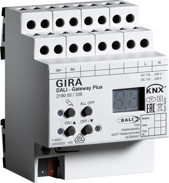 Gira DALI Gateway Plus KNX REG