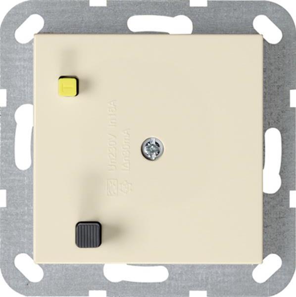 Gira FI-Schutzschalter 30 mA System 55 Cremeweiß