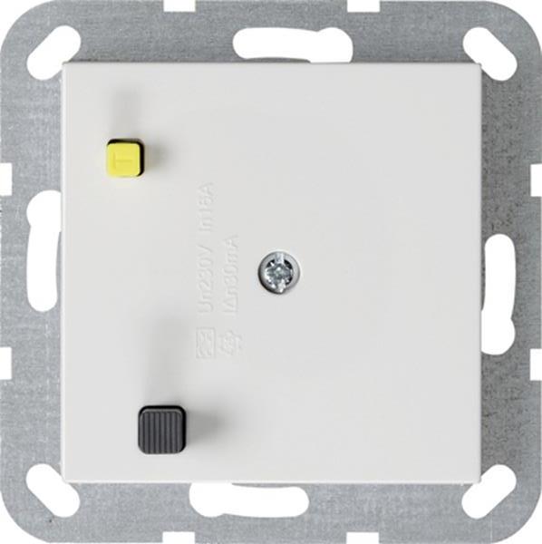 Gira FI-Schutzschalter 30 mA System 55 Reinweiß m