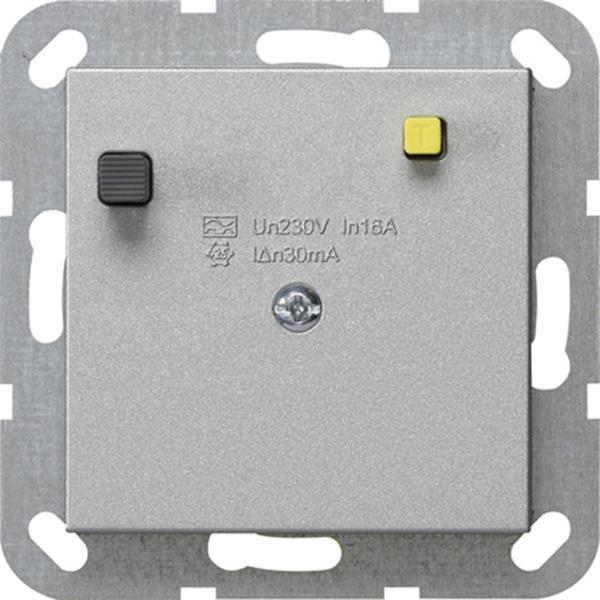 Gira FI-Schutzschalter 30 mA System 55 F Alu