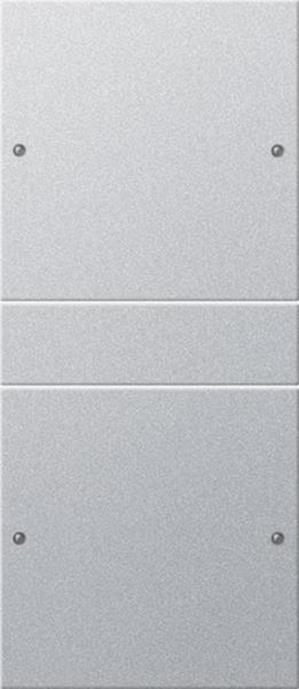 Gira Wippenset 2f (1+1) System 55 F Alu(lack.)