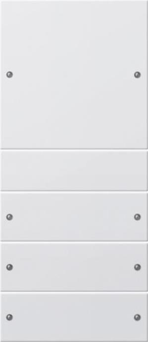 Gira Wippenset 4f (1+3) System 55 Reinweiß(lack.)