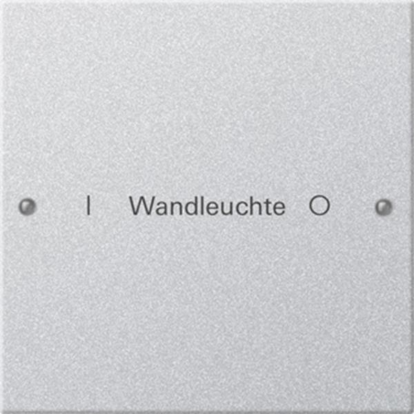 Gira Wippenset 1f beschr. System 55 F Alu(lack.)