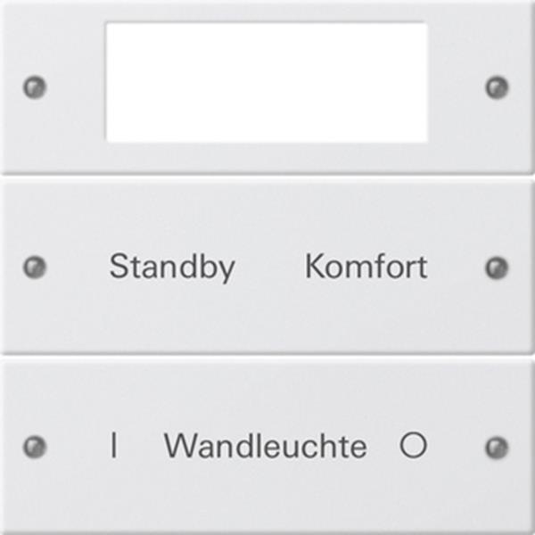 Gira Wippenset 2f Plus beschr. System 55 Reinweiß(lack.)