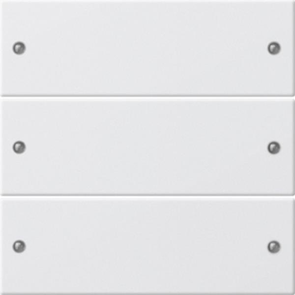 Gira Wippenset 3f System 55 Reinweiß m(lack.)