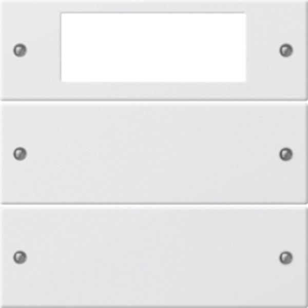 Gira Wippenset 2f Plus System 55 Reinweiß m(lack.)