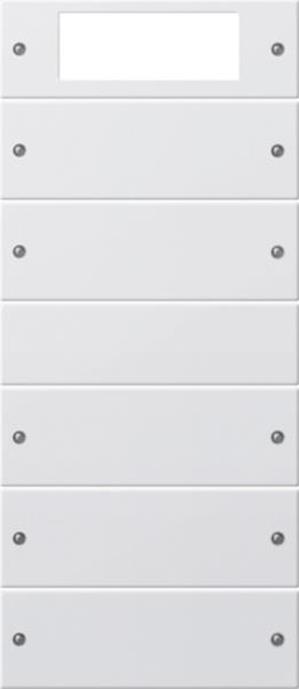 Gira Wippenset 5f Plus (2+3) System 55 Reinweiß m(lack.)