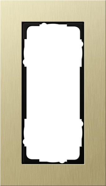 Gira Abdeckrahmen 2f o.M. Gira Esprit Alum.Hellgold(elox.)