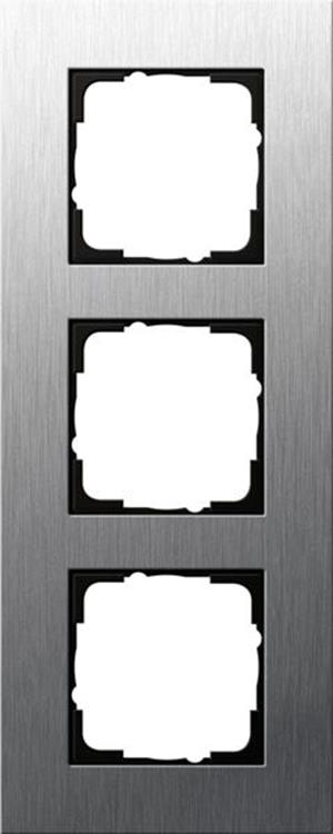 Gira Abdeckrahmen 3f Gira Esprit Edelstahl