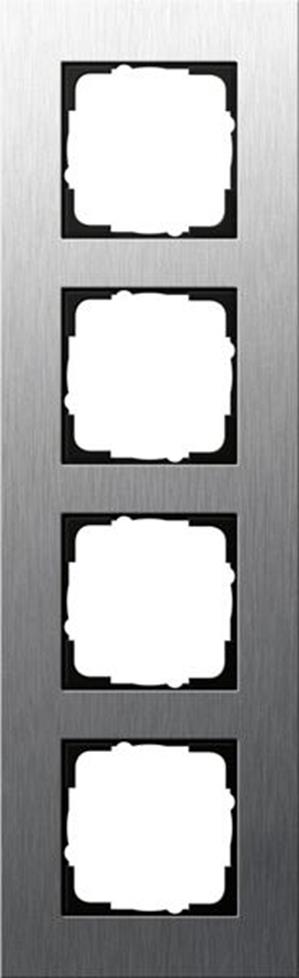 Gira Abdeckrahmen 4f Gira Esprit Edelstahl