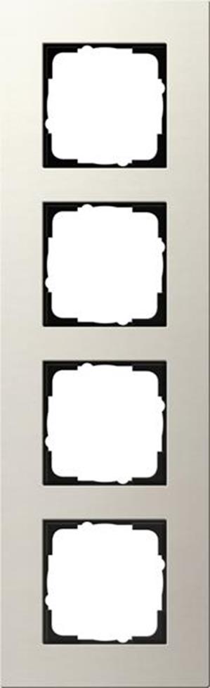 Gira Abdeckrahmen 4f Gira Esprit Lin.Mpx.Hellgrau