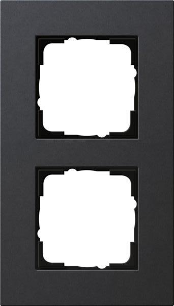 Gira Abdeckrahmen 2f Gira Esprit Lin.Mpx.Anthrazit