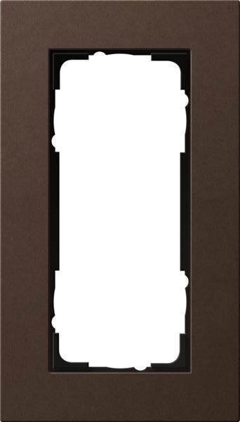 Gira Abdeckrahmen 2f o.M. Gira Esprit Lin.Mpx.Dklbraun