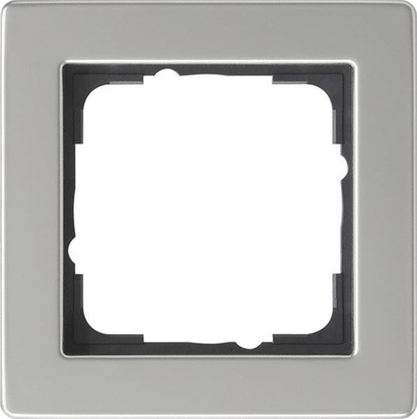 Gira Abdeckrahmen 1f Gira E2 Edelstahl