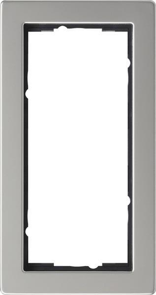 Gira Abdeckrahmen 2f o.M. Gira E2 Edelstahl