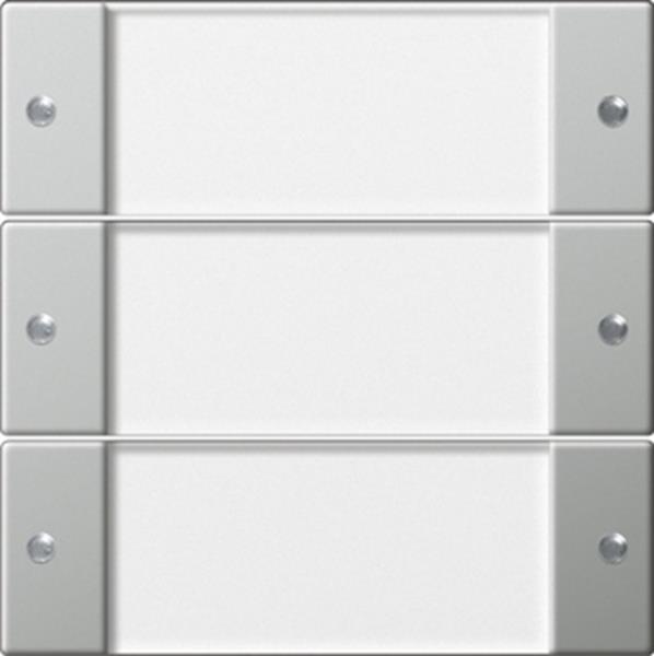 Gira Wippenset 3f BSF System 55 Klar/Edelstahl