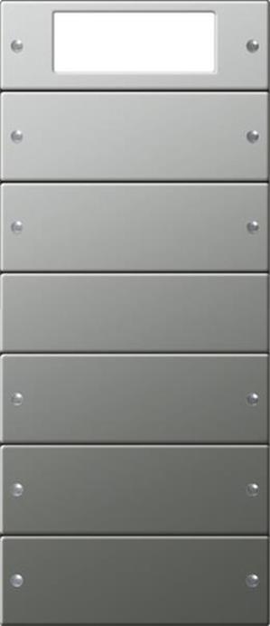 Gira Wippenset 5f Plus (2+3) System 55 Edelstahl