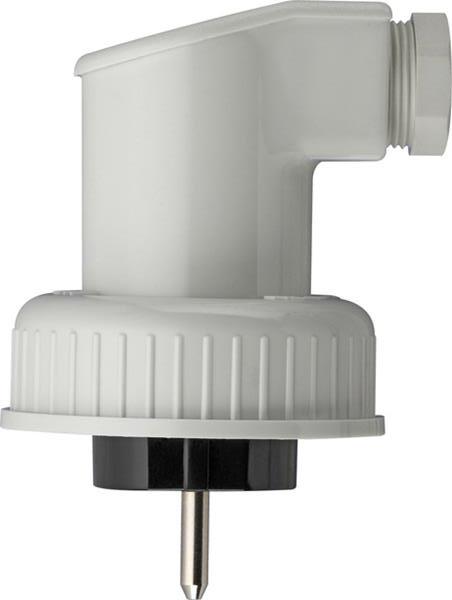 Gira SCHUKO-Stecker WD AP Grau