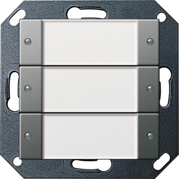 Gira Tastsens.2 3f 24 V pot.frei BSF System 55 Edelstahl