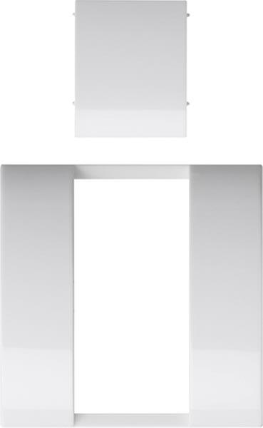 Gira Abd. + Blende Beweg.m.aufs. 1,10 m Std System 55 Reinweiß