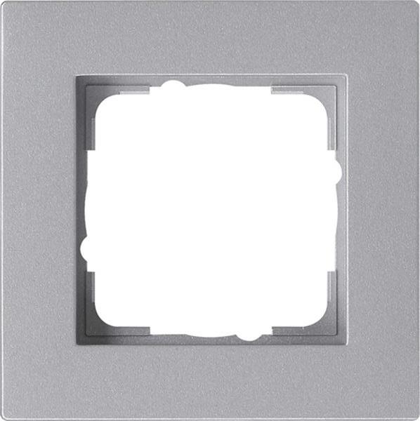 Gira Abdeckrahmen 1f flach Gira E2 F Alu