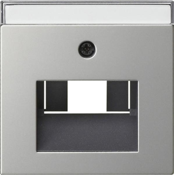 Gira Abdeckung BSF UAE/IAE + Netzwerk System 55 Edelstahl