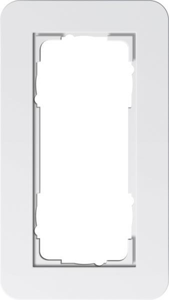 Gira Abdeckrahmen 2f o.M. Gira E3 Reinweiß/Reinweiß