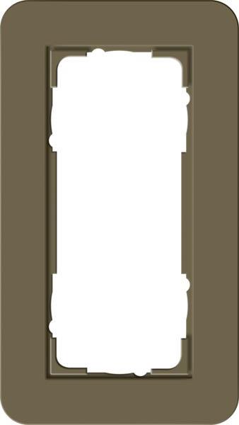 Gira Abdeckrahmen 2f o.M. Gira E3 Umbra/Anthrazit