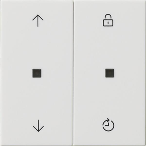 Gira S3000 Bedienaufs. Memory Pfeile System 55 Reinweiß