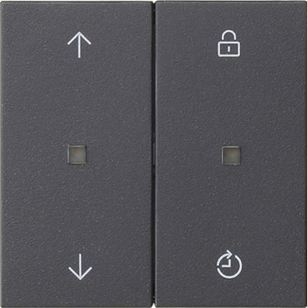 Gira S3000 Bedienaufs. Memory Pfeile System 55 Anthrazit