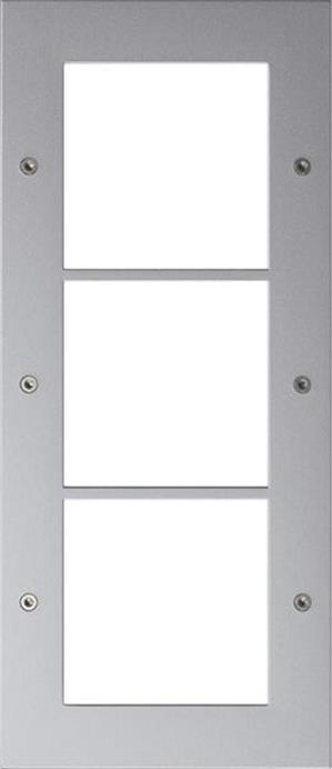 Gira Designrahmen 3f Türstation AP Gira TX_44 F Alu