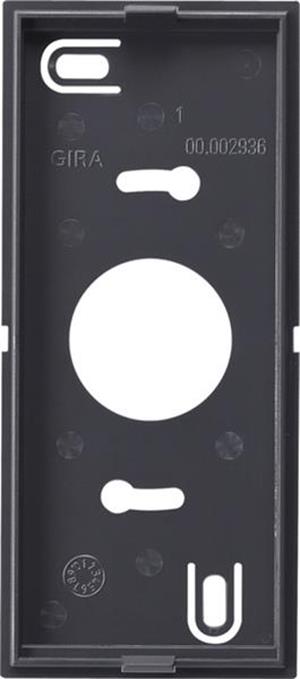 Gira Montagepl. Wohnungsstation AP + Gong System 55 Anthrazit