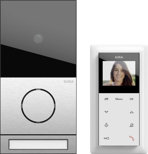 Gira EFH-Paket Video System 106 Edelstahl