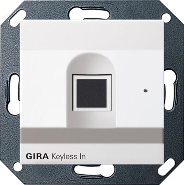 Gira Gira Keyless In Fingerprint-Leseeinheit System 55 Reinweiß