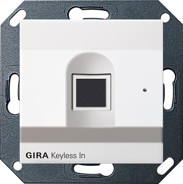 Gira Gira Keyless In Fingerprint-Leseeinheit System 55 Reinweiß m