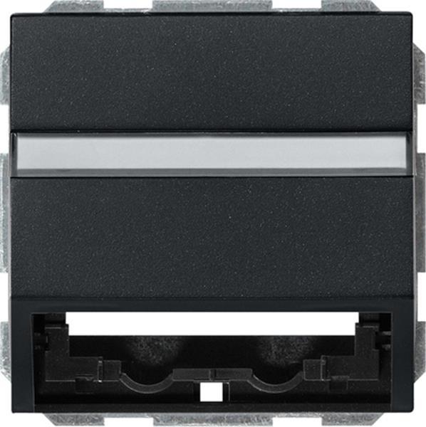 Gira Datenhaube Tragring + BSF System 55 Schwarz m